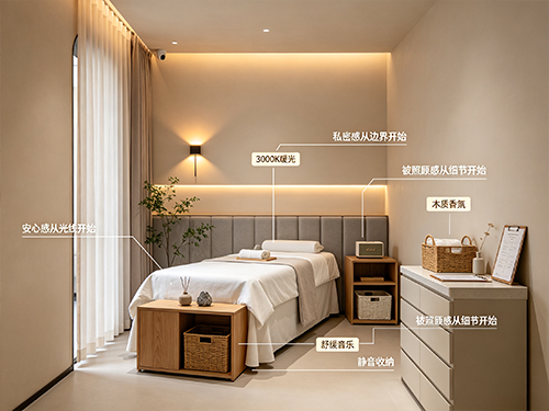 门店氛围调性示意图