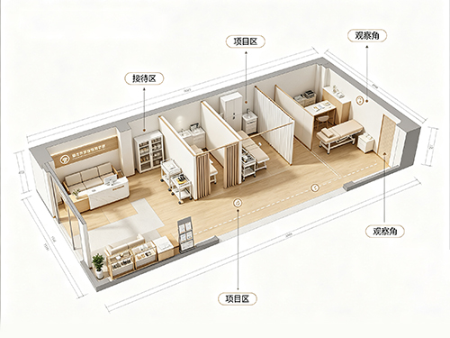 门店空间布置示意图